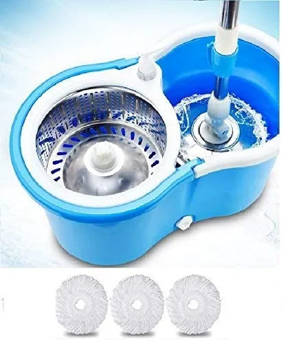 Easy Spin Mop with Steel Strainer
