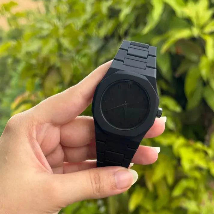 Black Arabic Aura Watch