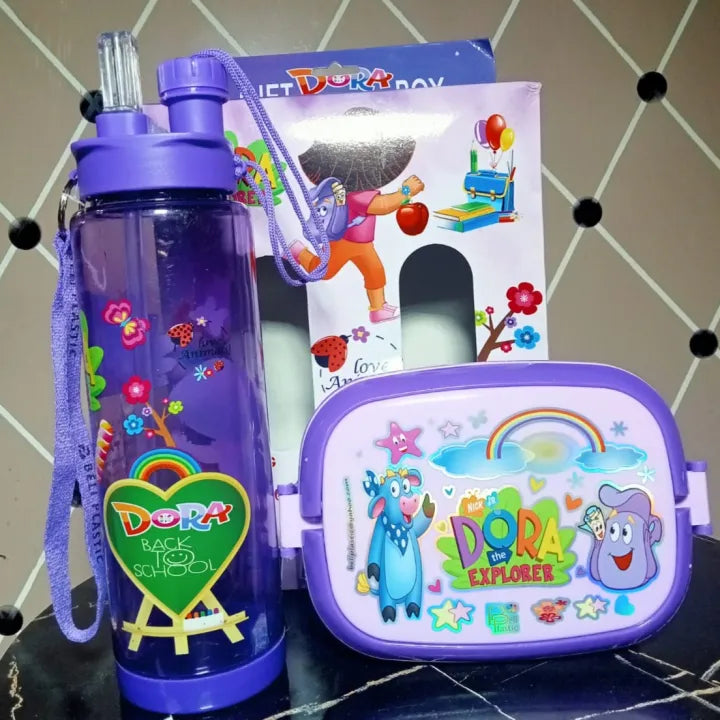 2-in-1 Lunch Box & Water Bottle Gift Set