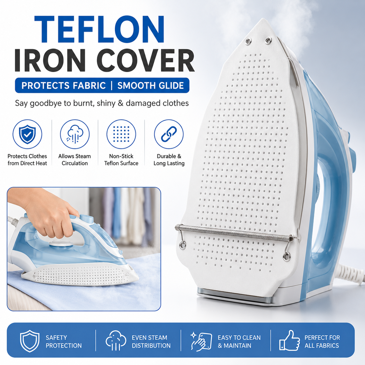 Teflon Iron Cover Protector