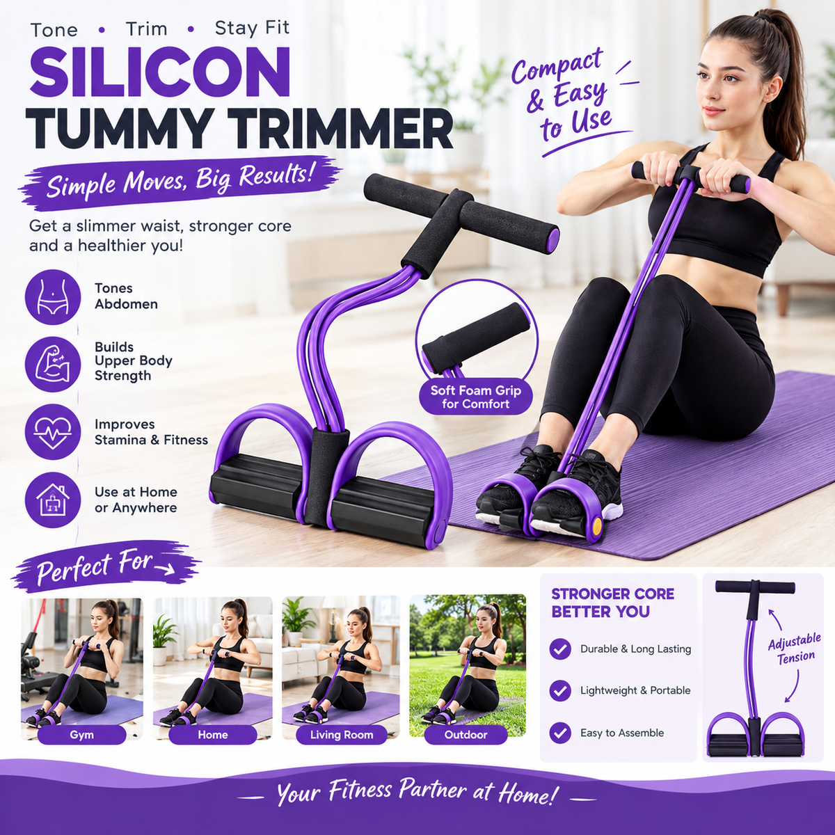 Silicone Tummy Trimmer