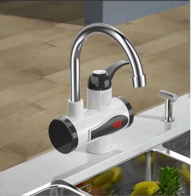 Instant Hot Water Tap Electric Geyser faucet use for Bathroom Kitchen & Basin
