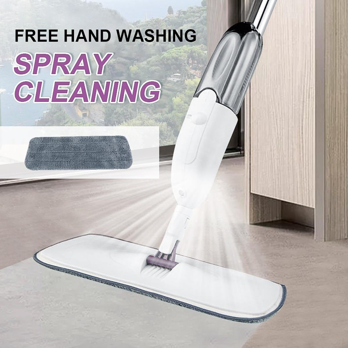 2 in 1 Healthy Spray Mop