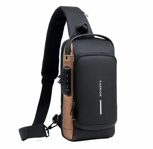 Anti Theft Crossbody Bag with USB Charging Port