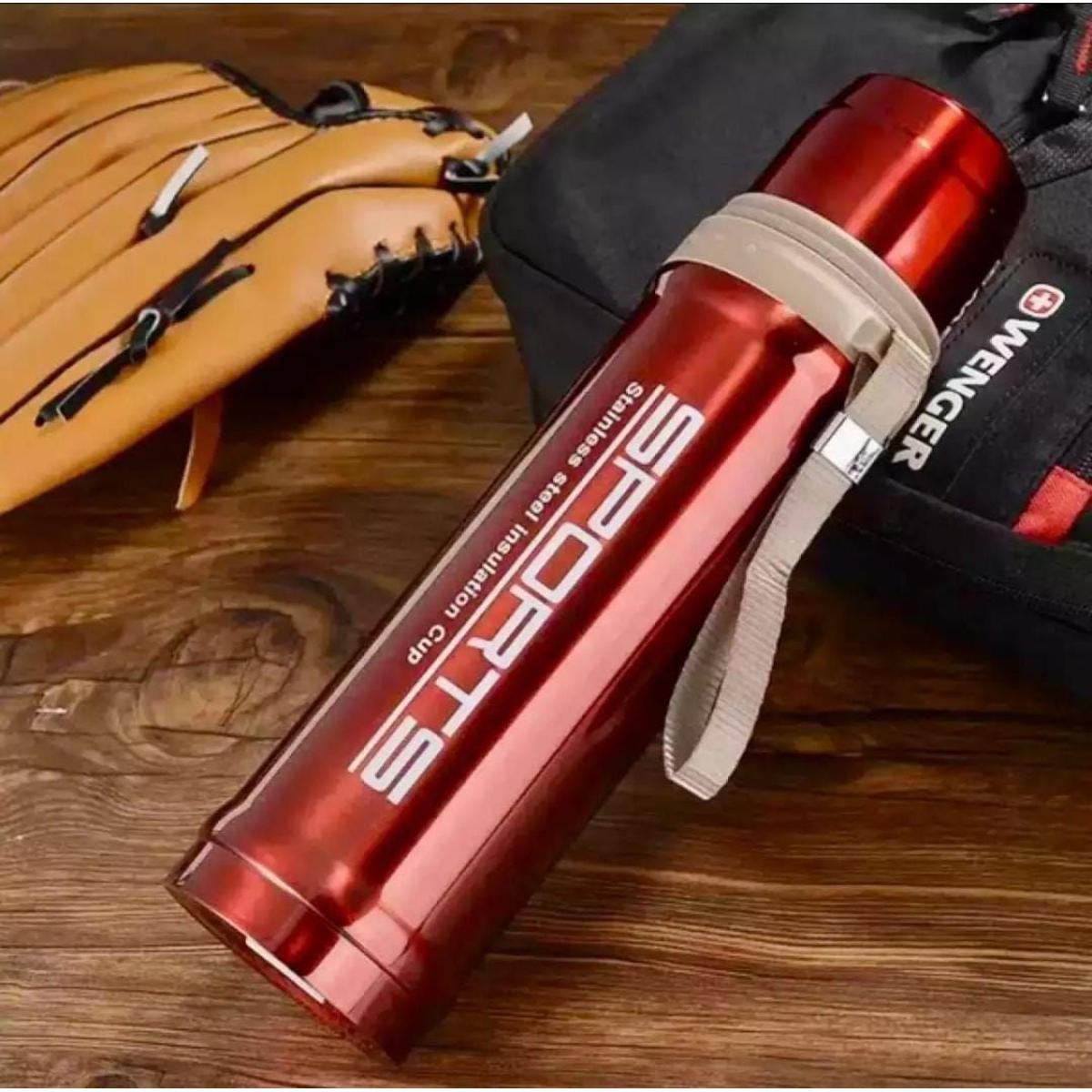 Vacuum Insulated Stainless Steel Sports Water Bottle Leak Proof Hot & Cold Flask - 750ML
