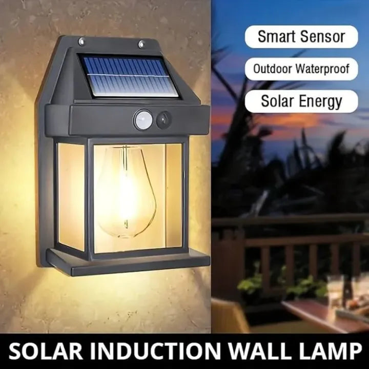 Sensor Single Solar Wall Light Waterproof