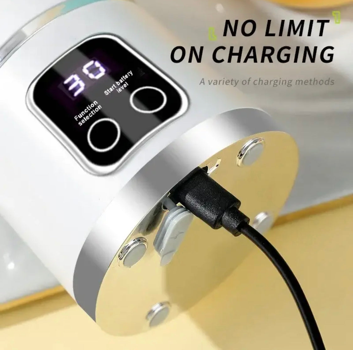 USB Rechargeable Fruit Juicer Blender