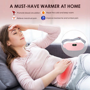 Portable Heating Belt for Menstrual Comfort