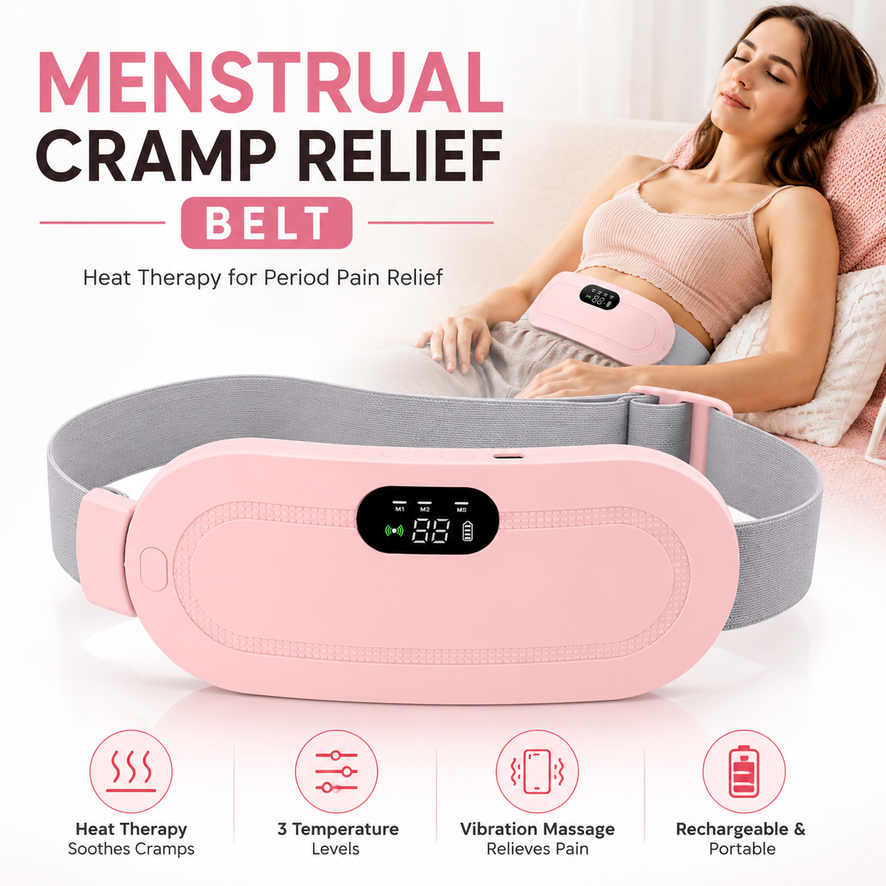 Menstrual Cramp Relief Belt