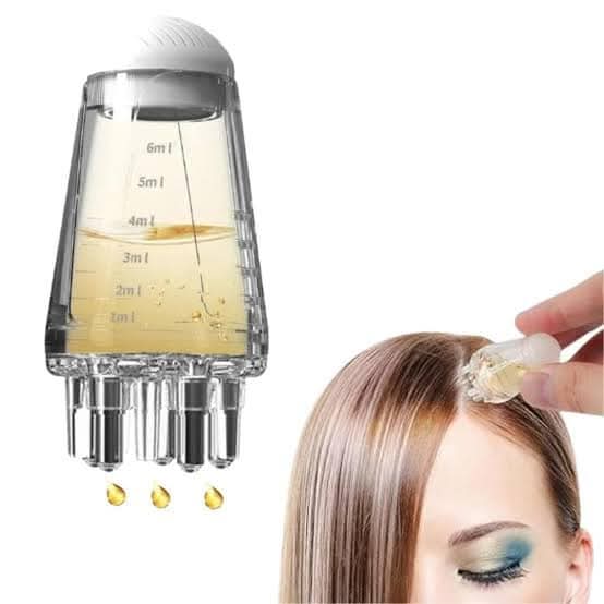 Scalp Oil Applicator Massager – Precision Hair Oil Dispenser for Hair Growth & Dandruff Care