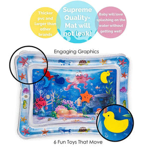 Inflatable Baby Water Sensory Play Mat
