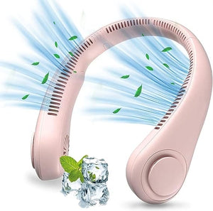 Bladeless Neck Fan with 360 Degree Airflow