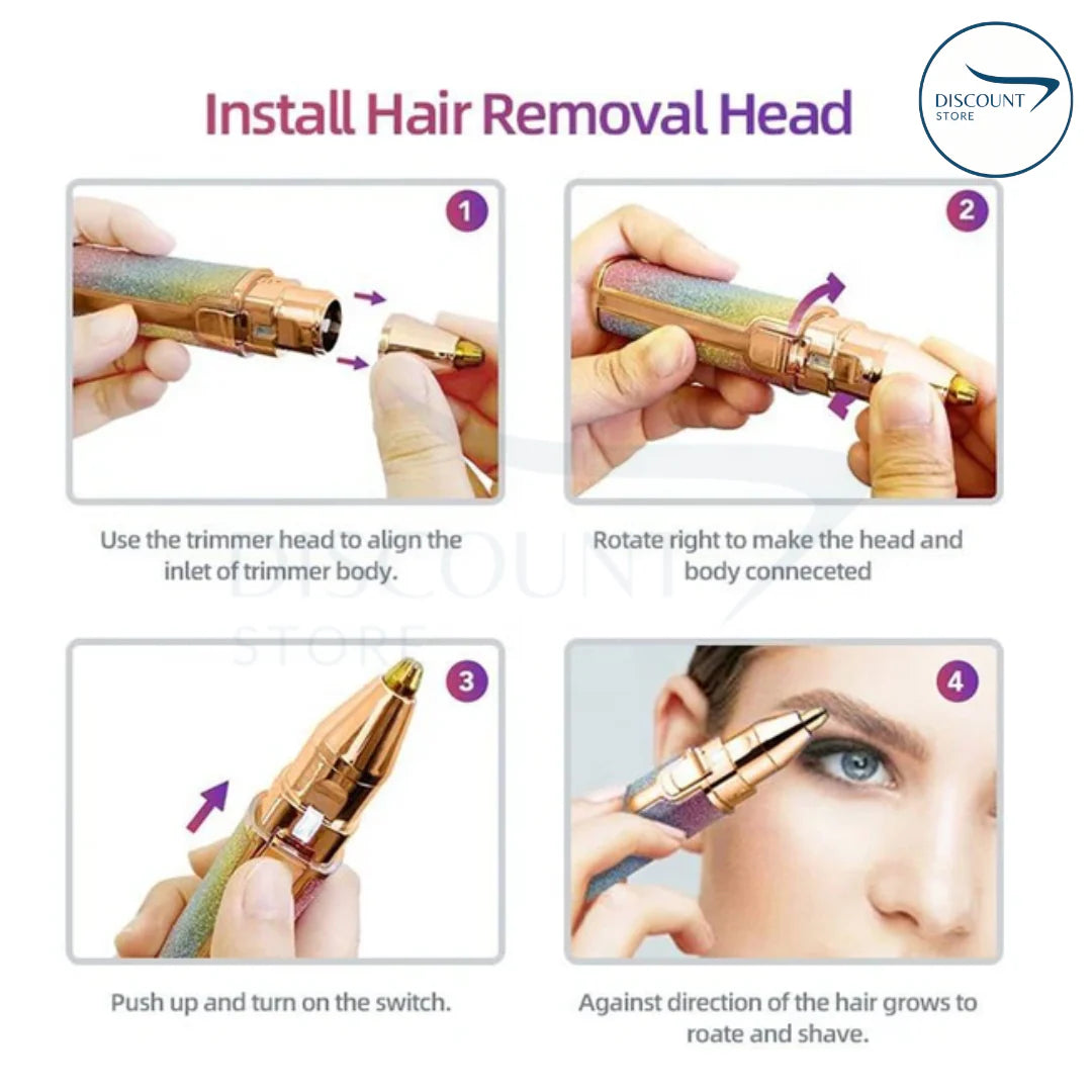 Electric Eyebrow Trimmer for Women