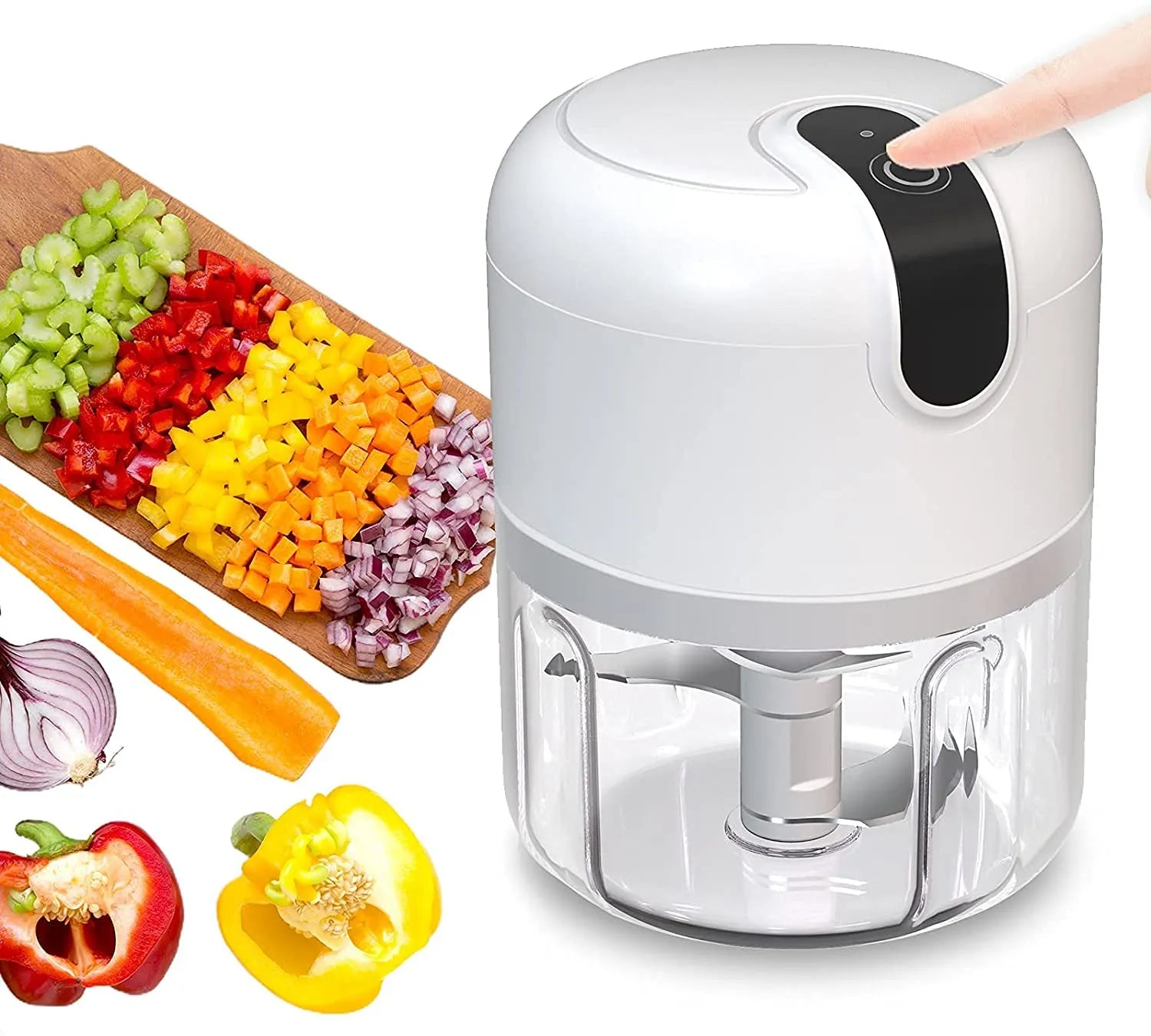 Rechargeable Portable Electric Mini Food Chopper