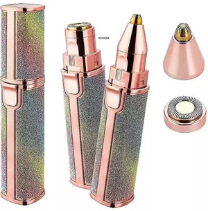 USB Rechargeable Eyebrow Trimmer with LED Light