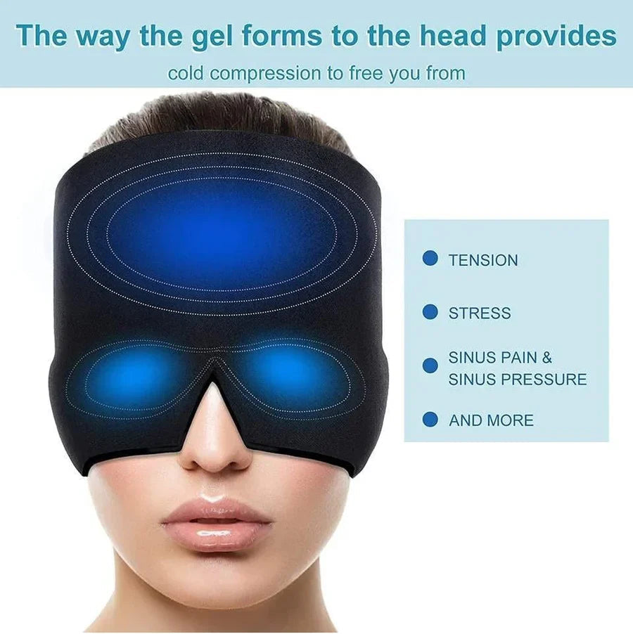 Gel Ice Therapy Cap for Head Comfort