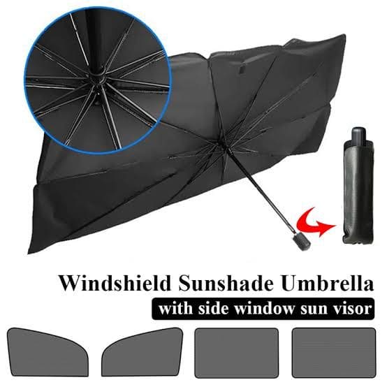 UV Protection Car Sun Shade Umbrella