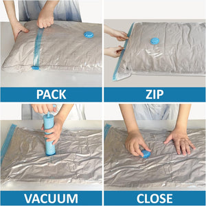 Vacuum Storage Bags for Clothes and Blankets
